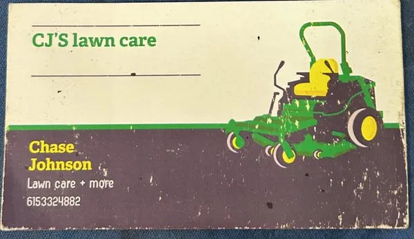 CJ’s Lawn Care Logo