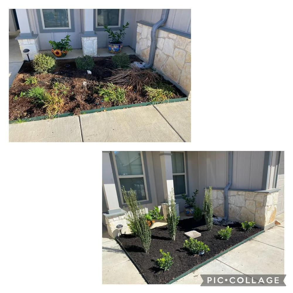 Top-rated garden landscaping for beautiful yards in Harker Heights, TX by CJ's Mowing Service