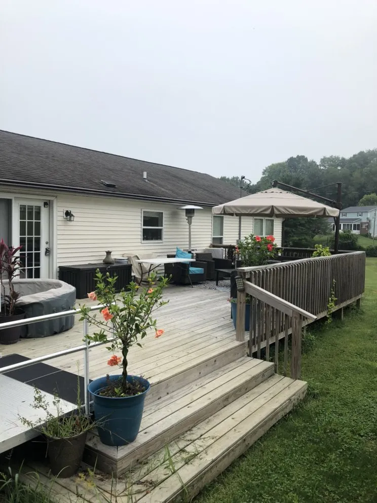 Custom yard maintenance with custom design in Newark, OH by Cj’s Upkeep