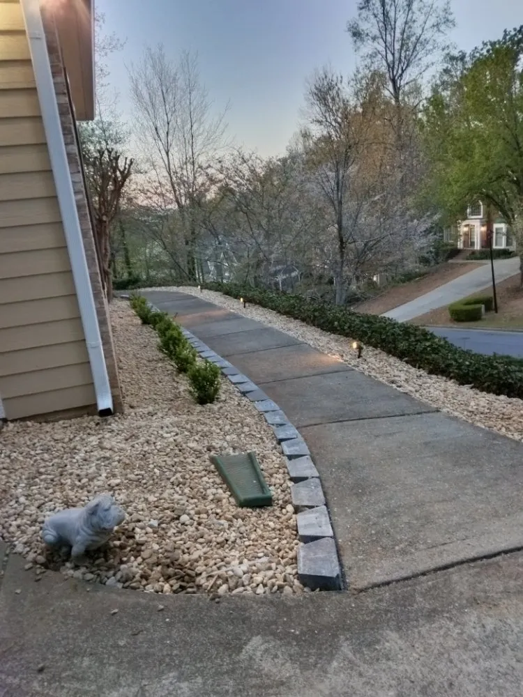 Custom yard cleanup service for outdoor upgrades in Stonecrest, GA by CJT Service