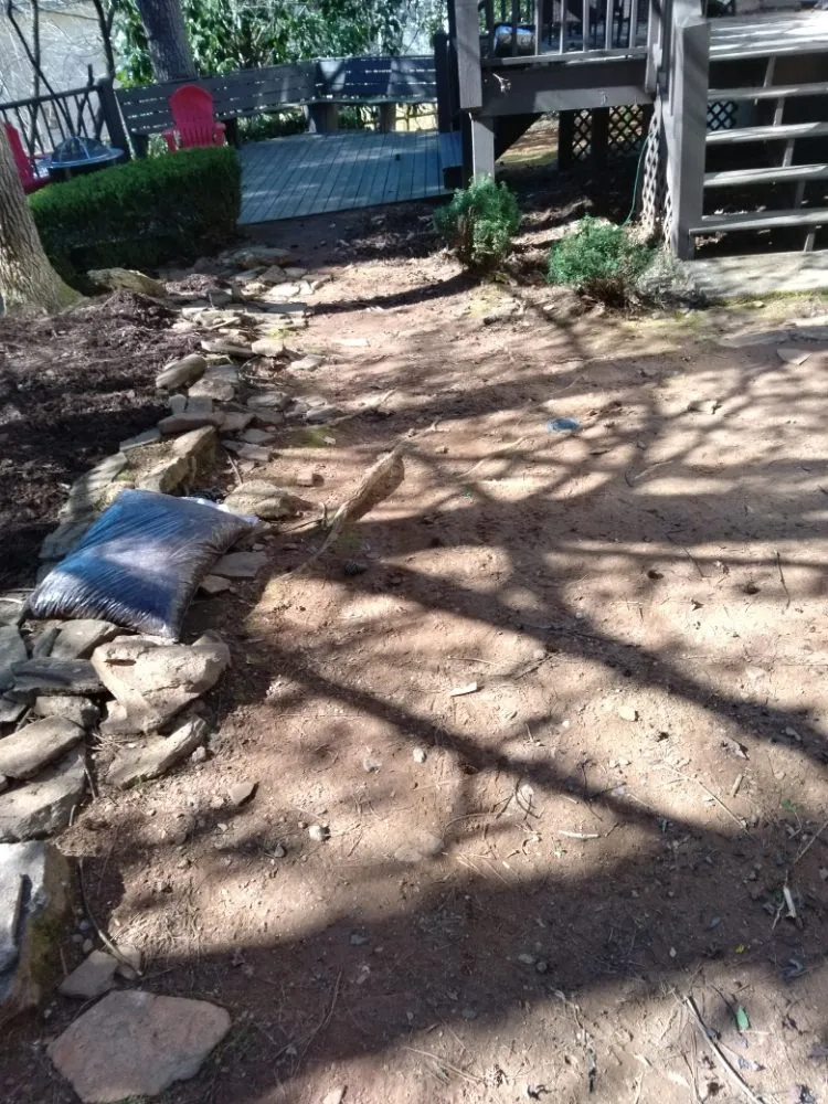 Custom residential landscaping for outdoor upgrades in Stonecrest, GA by CJT Service