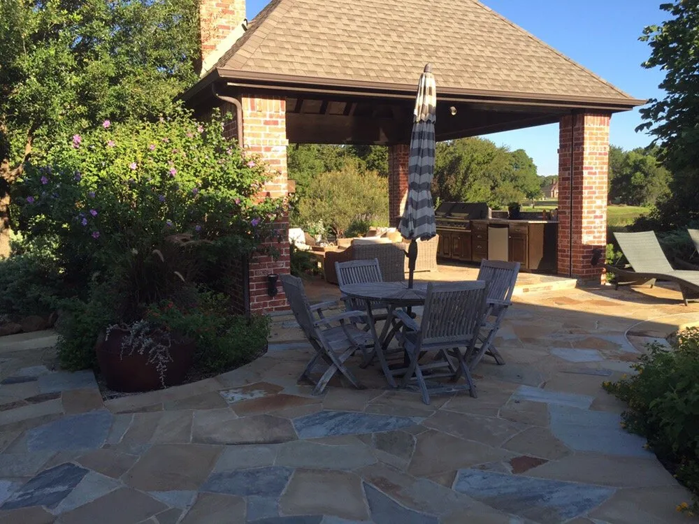 Custom garden landscaping near you in Tioga, TX by CJW Tree & Plant Farm