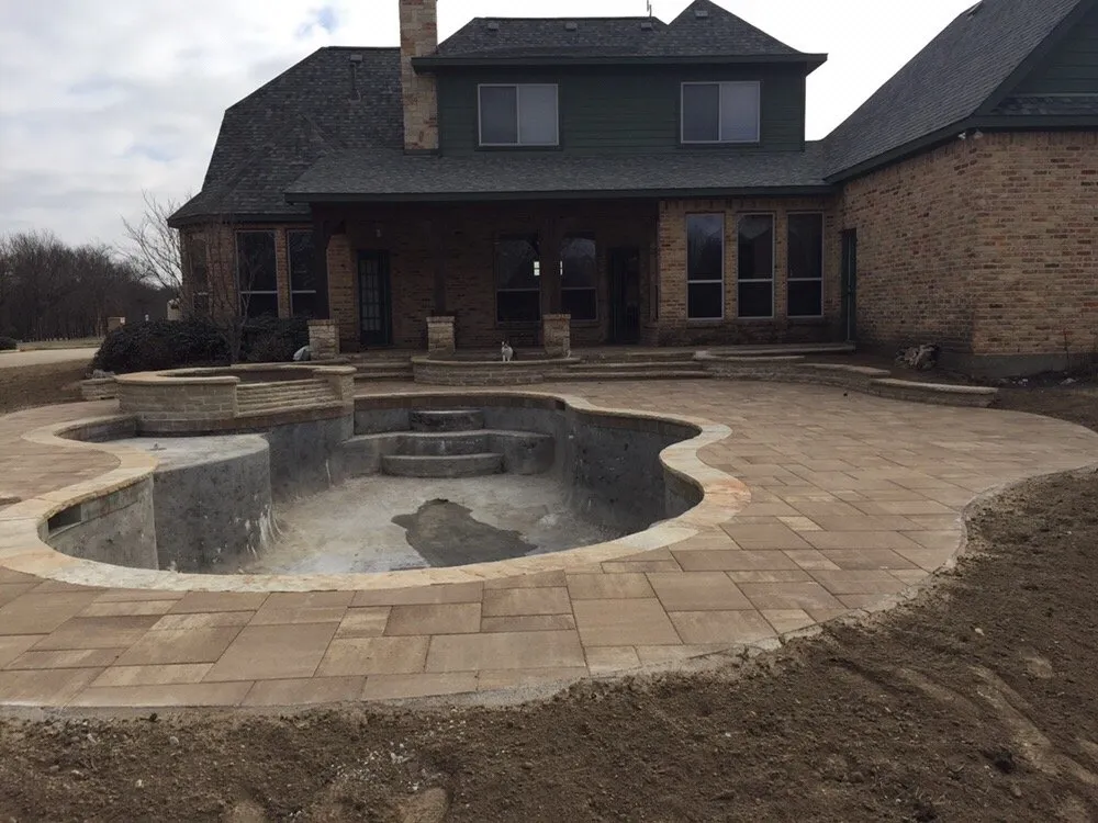 Professional landscape design for residential properties in Tioga, TX by CJW Tree & Plant Farm