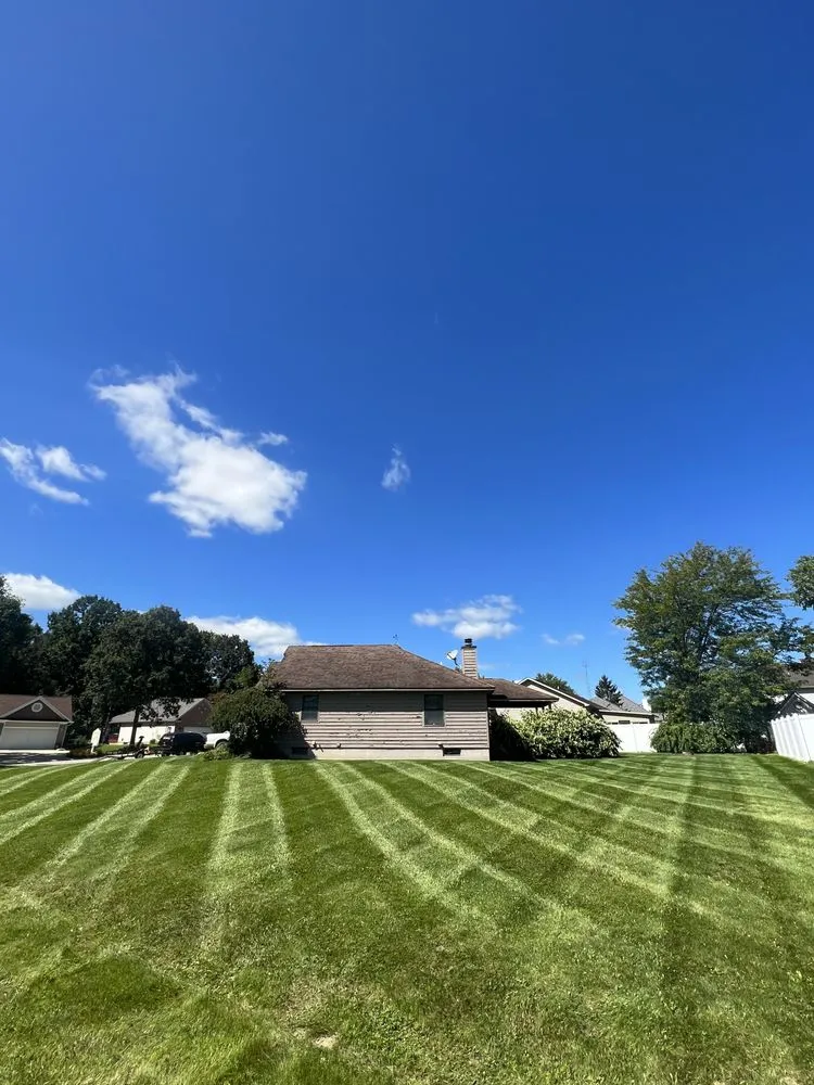Reliable lawn mowing service for residential properties in Gaines, MI by C&K Lawncare
