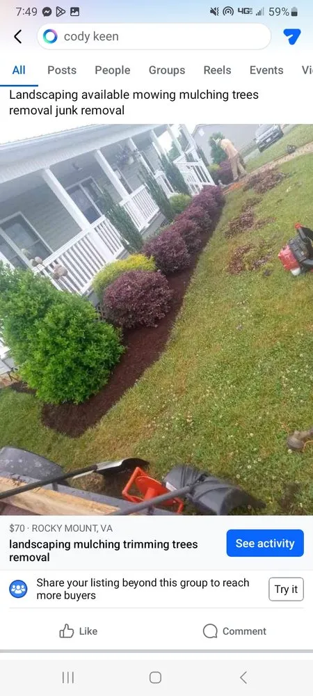 Custom yard cleanup service experts serving Rocky Mount, VA - C&K Lawncare
