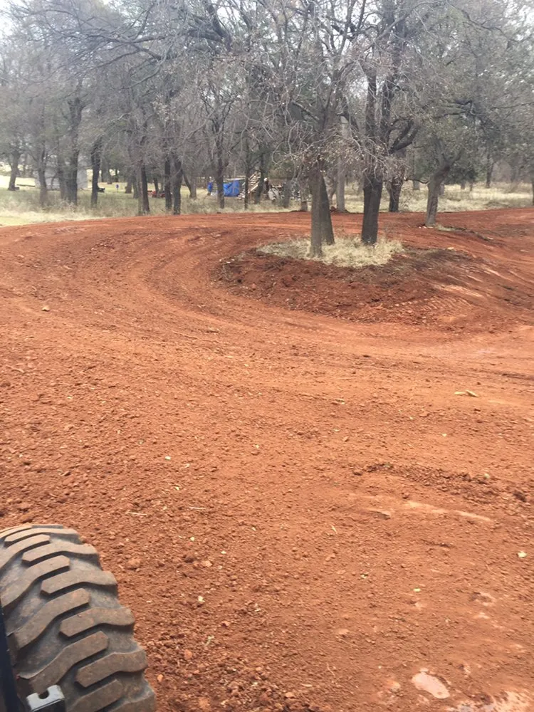 Custom landscape installation with custom design across Guthrie, OK - C&K Tractor Work