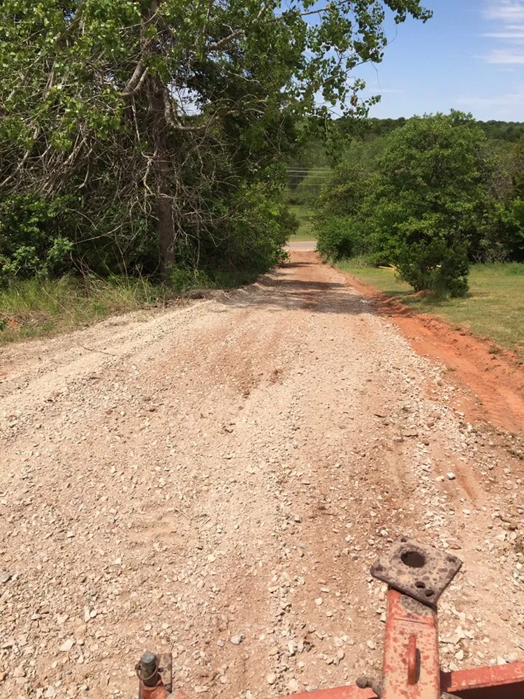Custom garden landscaping in Guthrie, OK - C&K Tractor Work