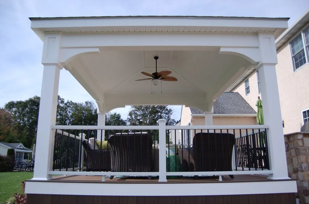 Professional outdoor landscaping with custom design in West Chester, PA by CKC Landscaping