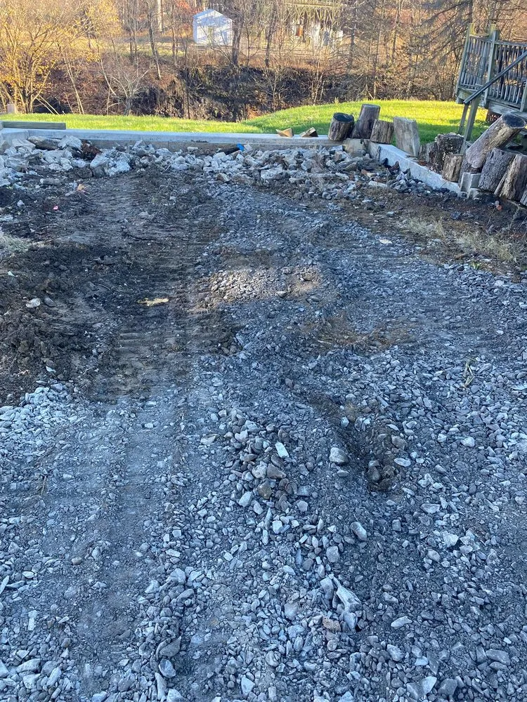 Custom garden landscaping in Leechburg, PA - CKH Excavating