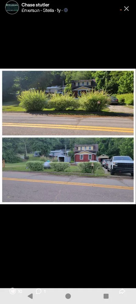Professional landscape installation for residential properties in Parkersburg, WV by CKS Landscaping