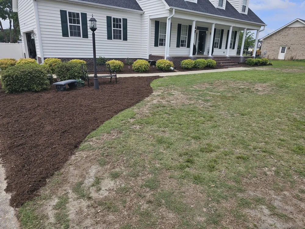 Custom outdoor landscaping for year-round maintenance across Goldsboro, NC - C&Ks Lawn Care & More