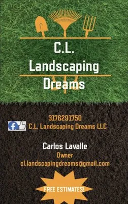 C.L. Landscaping Dreams Logo