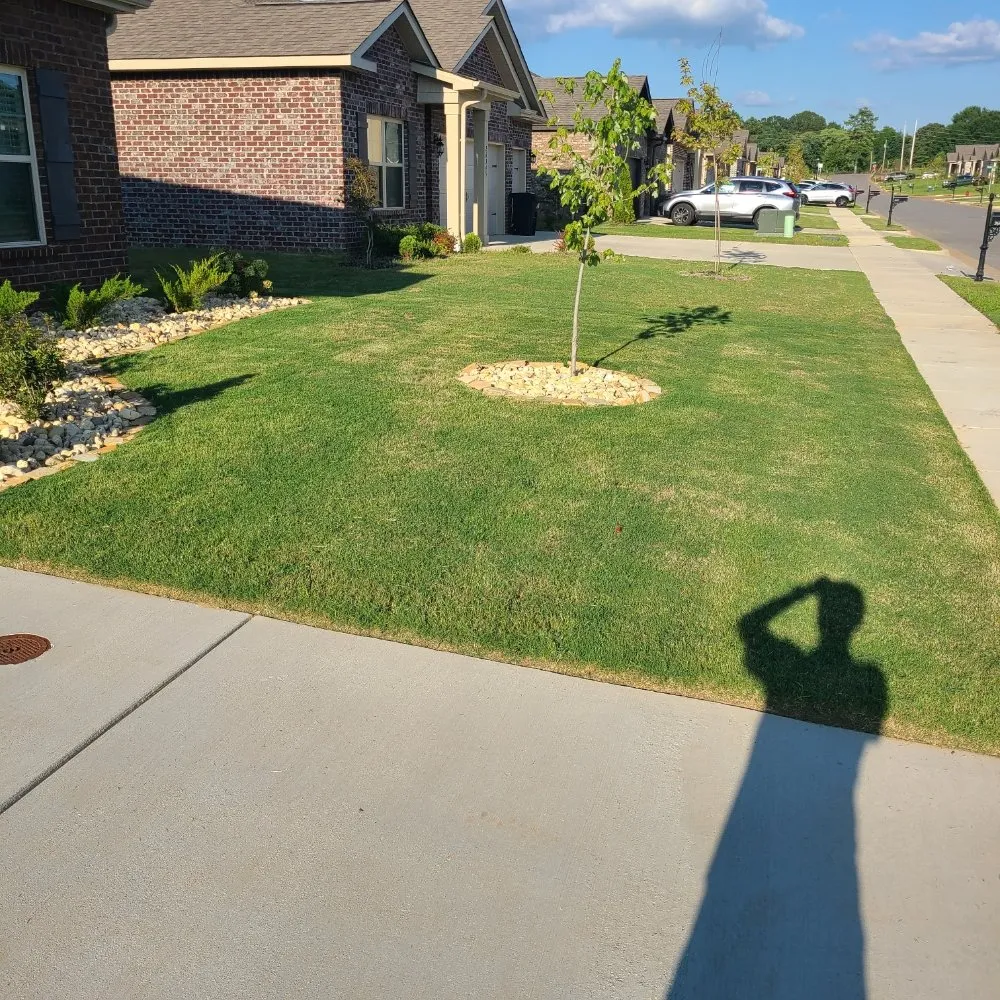 Professional outdoor landscaping in Elkmont, AL by CL Lawn and Pressure Washing Care
