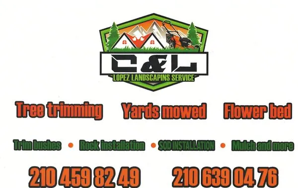 C&L Lopez Landscaping Service Logo