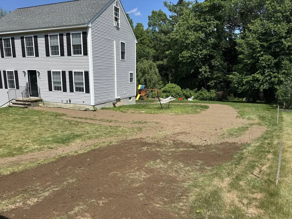 Custom yard cleanup service for residential properties across Deerfield, NH - CL Siteworks