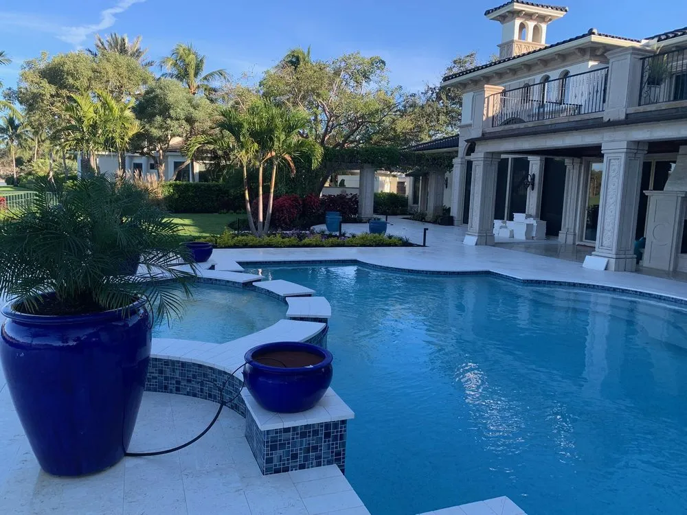 Affordable outdoor landscaping for residential properties in Naples, FL by Clad Estate Services