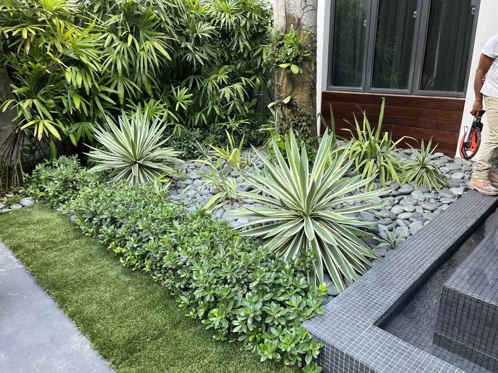 Expert landscaping services with custom design in Miami, FL by Clane Landscaping Construction Inc.