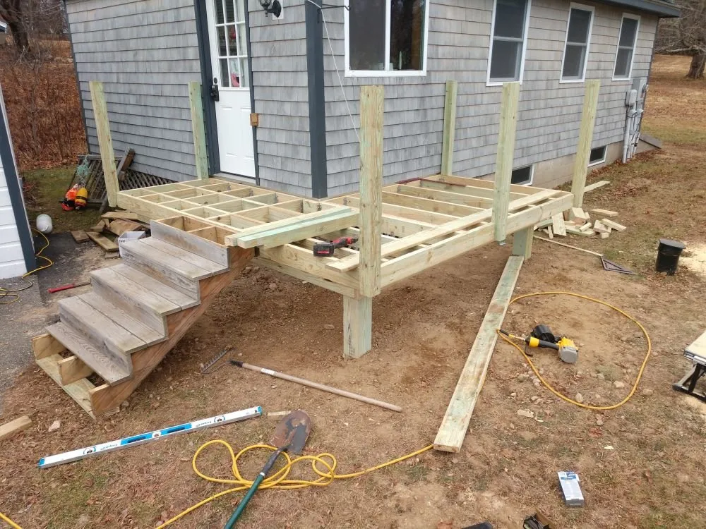 Top-rated outdoor landscaping in Lamoine, ME by Clark Brothers Carpentry