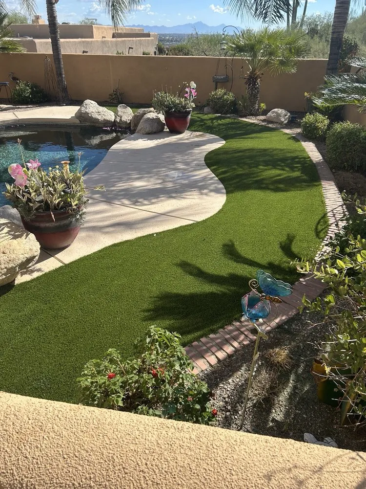Top-rated lawn mowing service in Tucson, AZ by Clark Brothers Landscaping