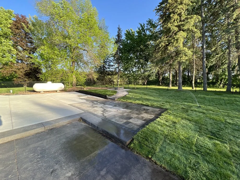 Professional outdoor landscaping for beautiful yards in Elk River, MN by Clark Companies of Minnesota