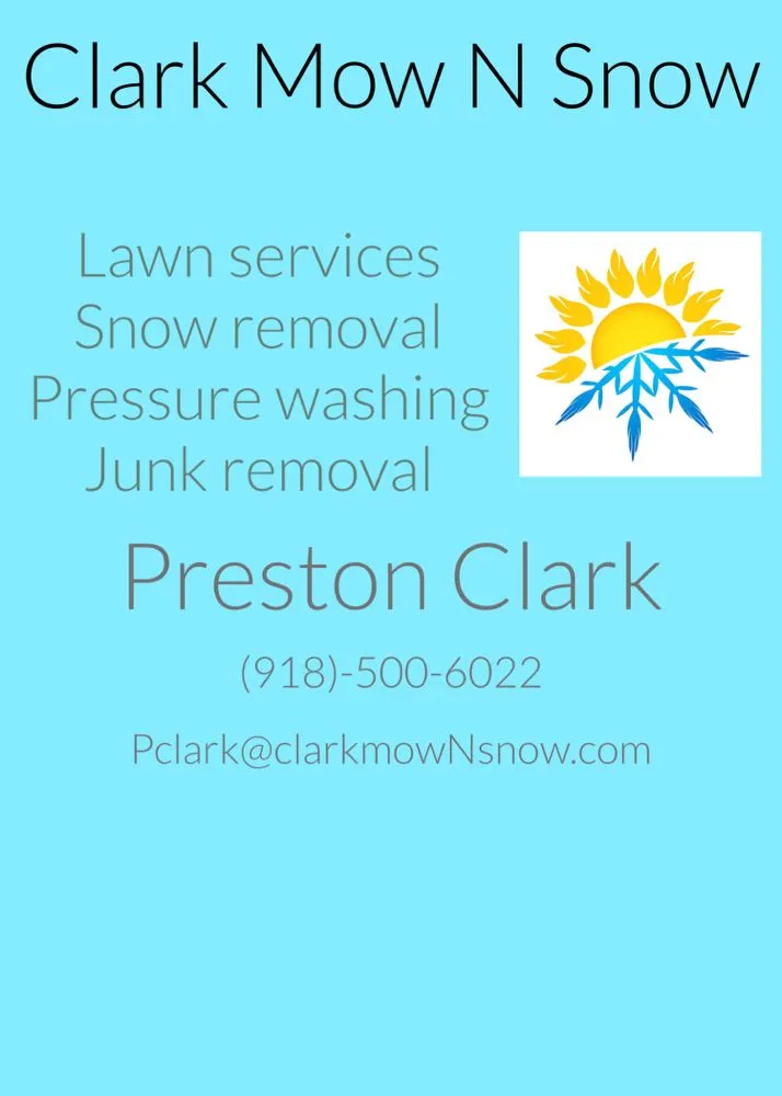 Expert yard maintenance experts serving Broken Arrow, OK - Clark Mow N Snow