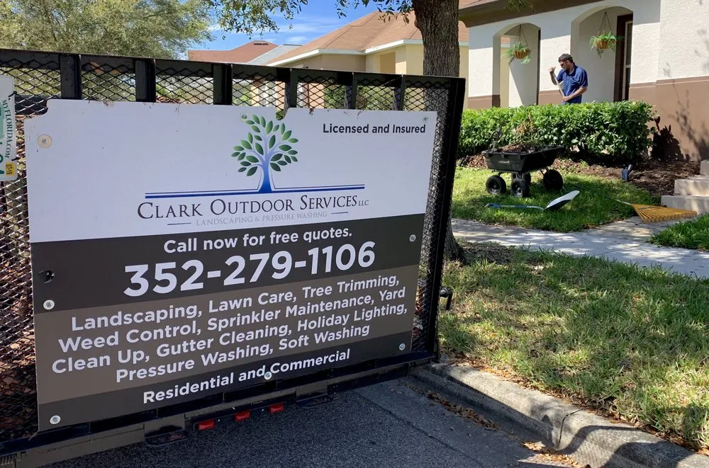 Professional garden landscaping for year-round maintenance across Orlando, FL - Clark Outdoor Services