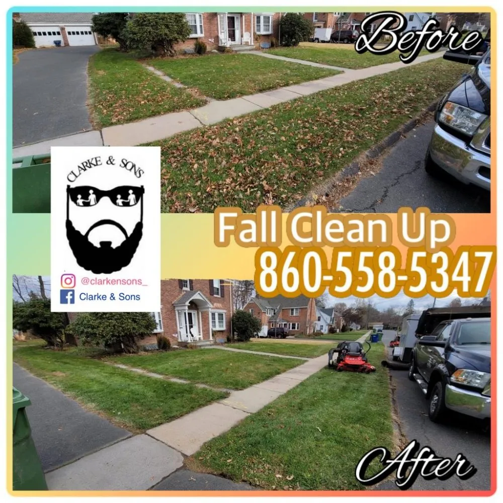Trusted lawn care service for homes in Windsor, CT by Clarke & Sons