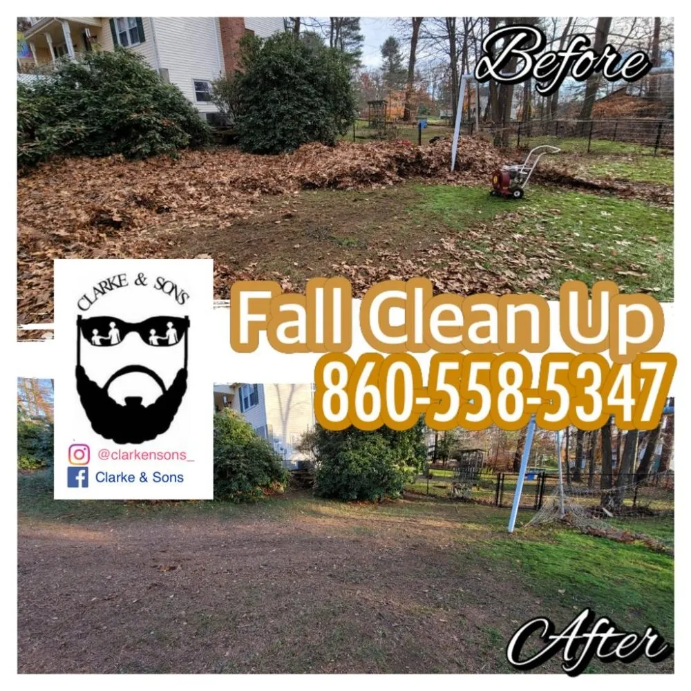 Professional residential landscaping for year-round maintenance across Windsor, CT - Clarke & Sons