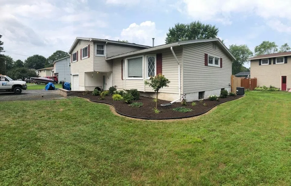 Affordable garden landscaping in East Syracuse, NY by Clarkes Landscape Solutions