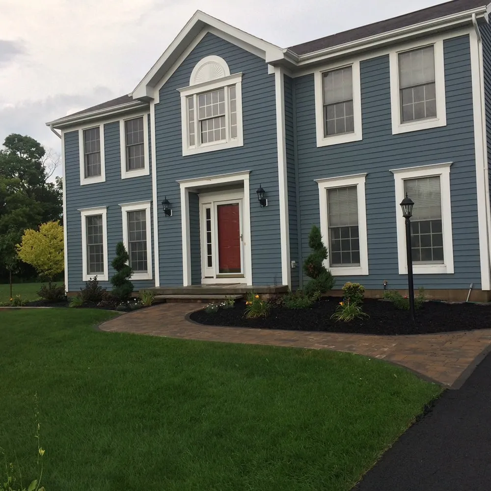 Professional landscape installation in East Syracuse, NY by Clarkes Landscape Solutions