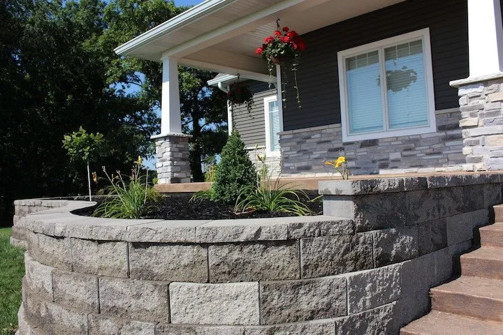 Expert landscape installation with custom design across Remington, IN - Clark's Cutting Edge