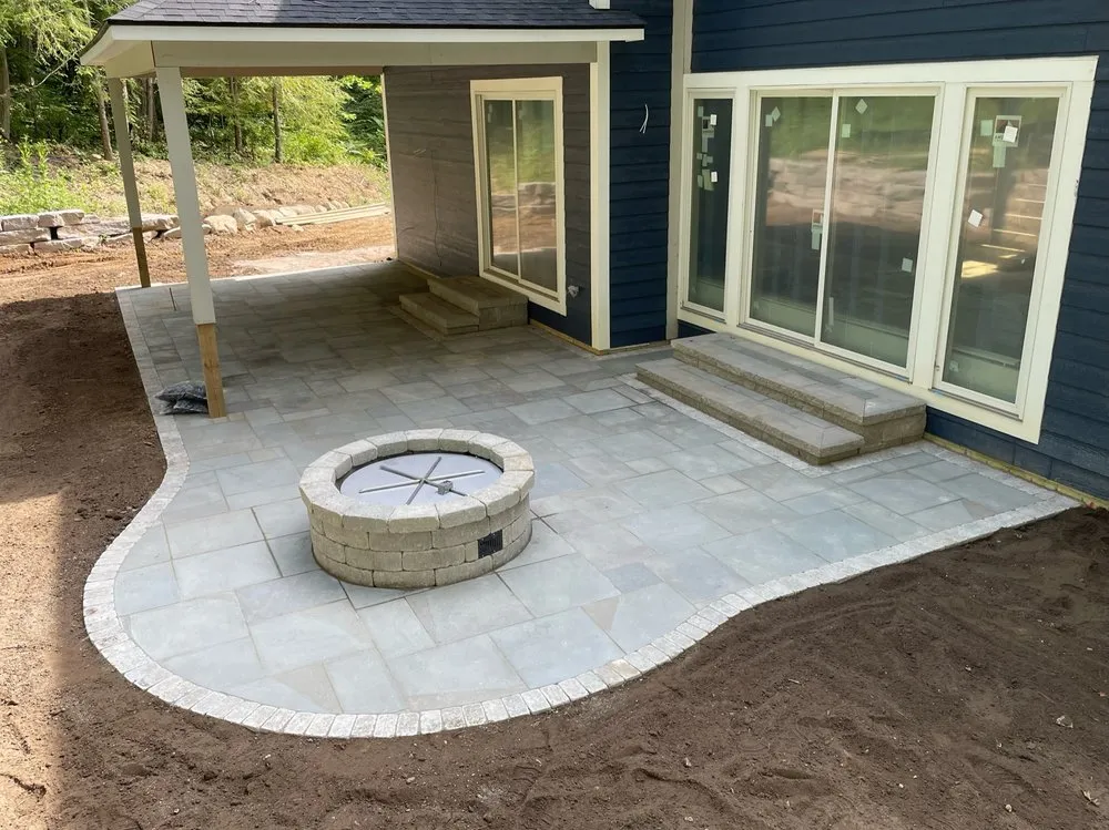 Professional outdoor landscaping with custom design across Grass Lake, MI - Clarks landscapes