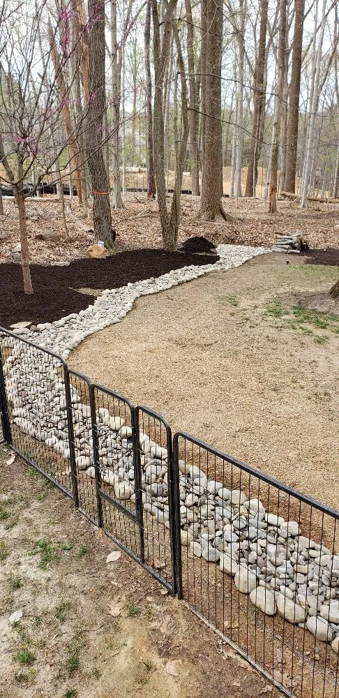 Local landscape design with custom design in Falls Church, VA by Clark's Landscaping