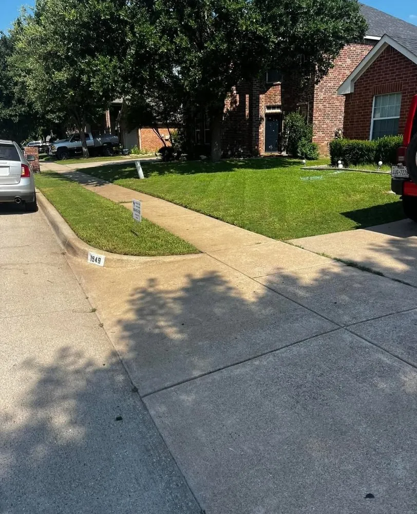 Custom yard cleanup service in Northlake, TX by Clarks Lawn Care