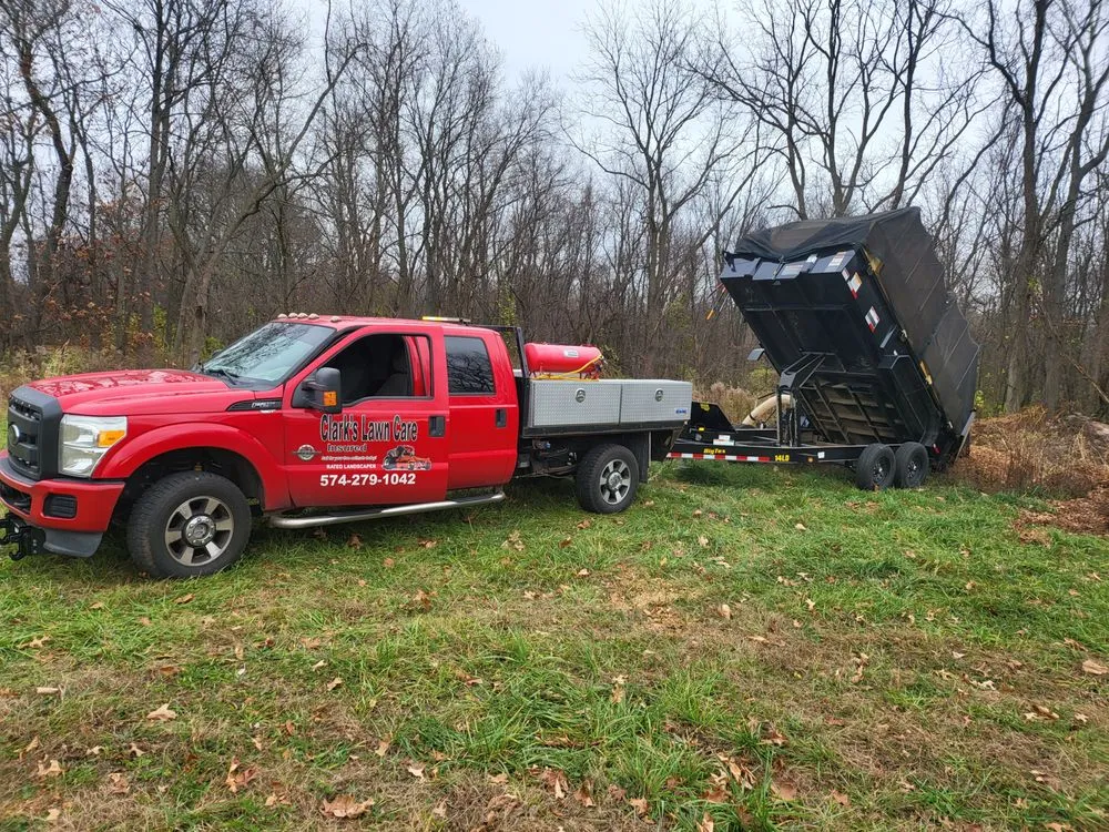 Professional outdoor landscaping near you in North Liberty, IN by Clark’s Lawn Care Service