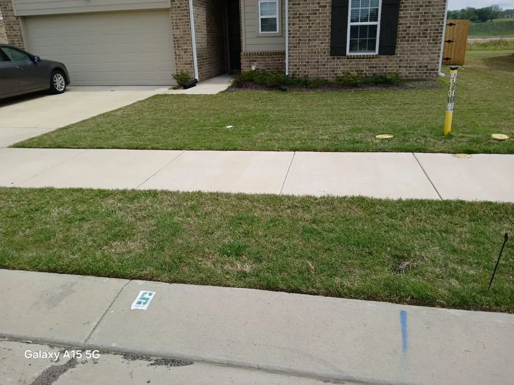 Custom landscape design in Walls, MS by Clark's Lawn Service