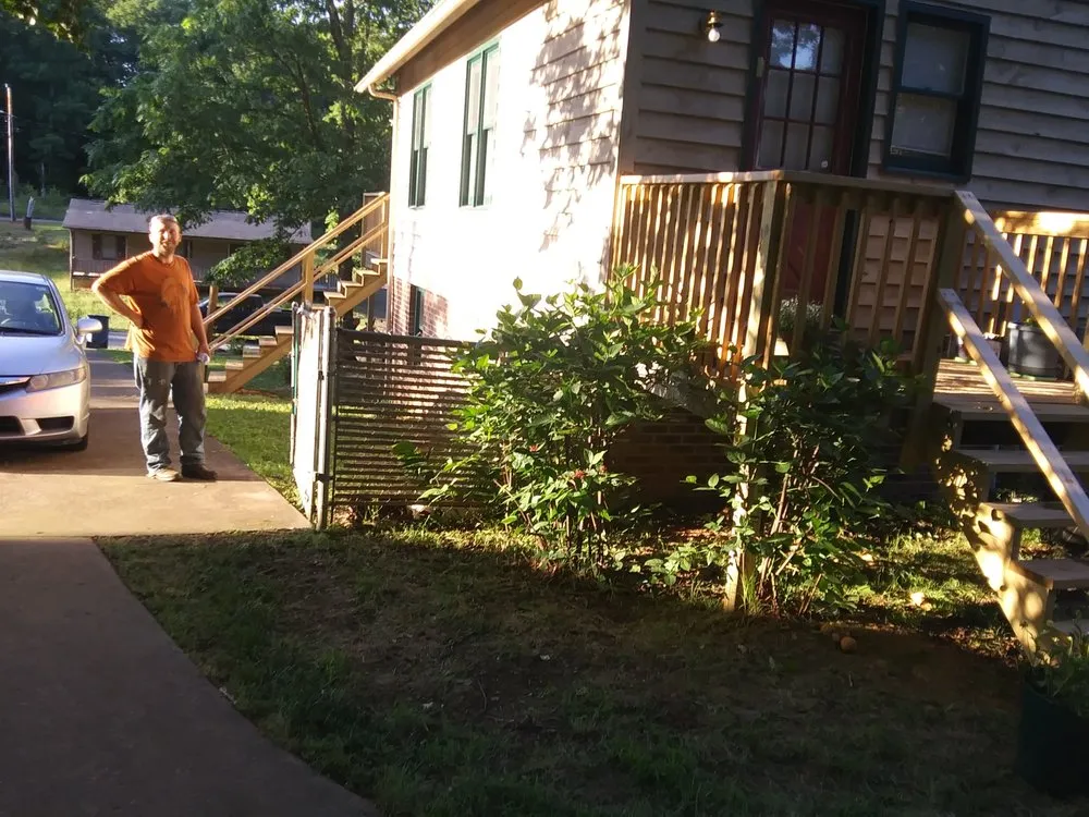 Top-rated landscape installation with custom design in Lenoir, NC by Clarks