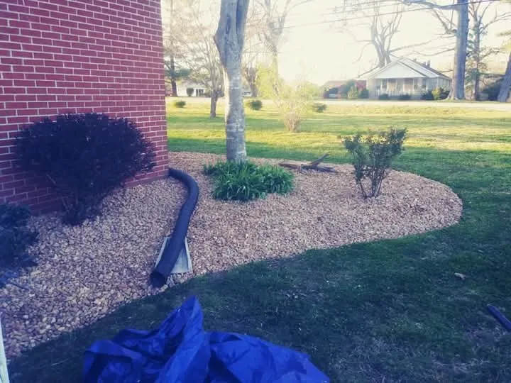 Custom landscape installation for homes in Winchester, TN by Clarks Pro Lawn & Landscape