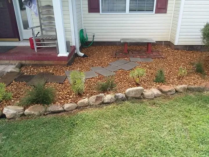 Expert lawn mowing service with custom design in Winchester, TN by Clarks Pro Lawn & Landscape