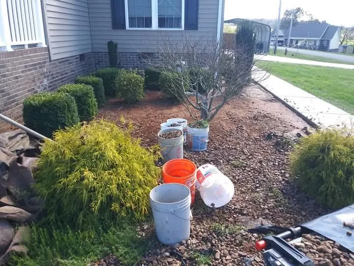 Local garden landscaping for year-round maintenance in Winchester, TN by Clarks Pro Lawn & Landscape