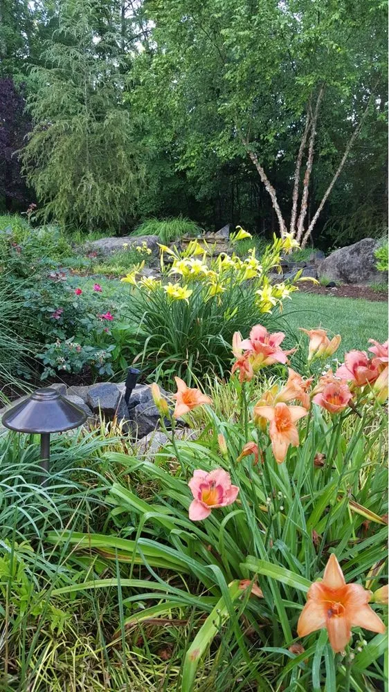 Local garden landscaping in Clayton, NC by Classic Contours Landscaping Company