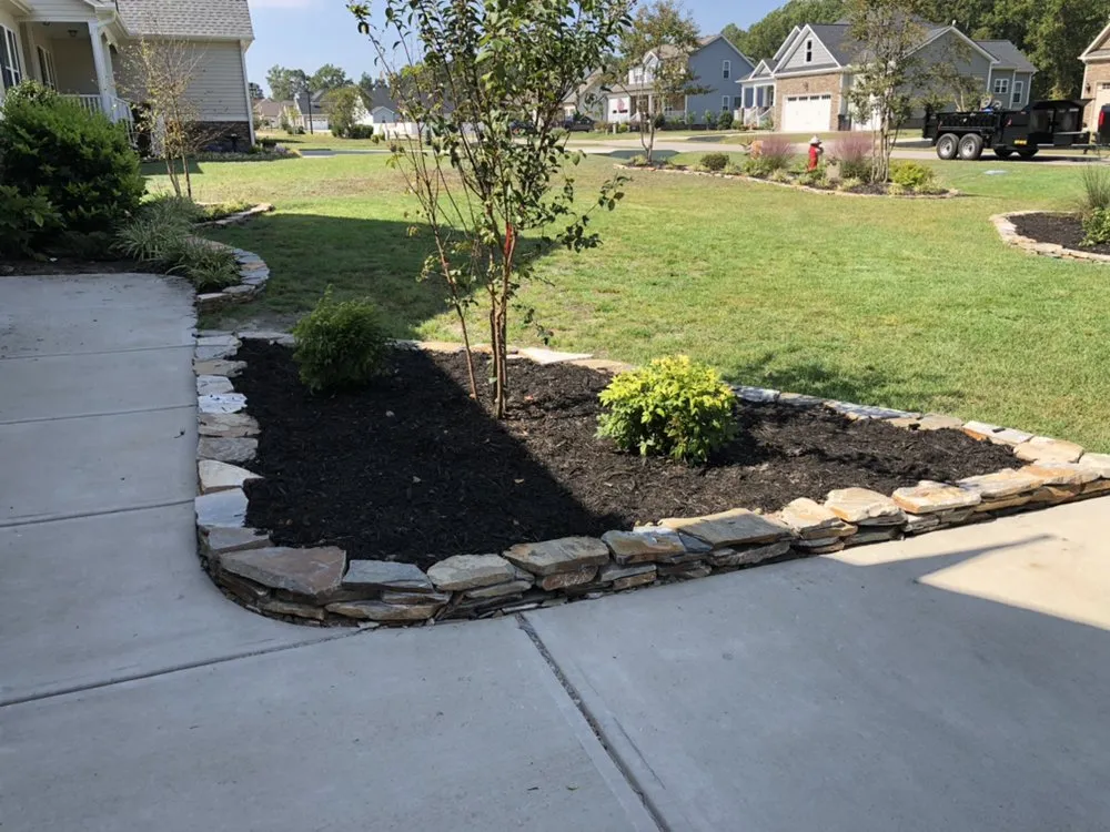 Affordable garden landscaping in Clayton, NC - Classic Contours Landscaping Company