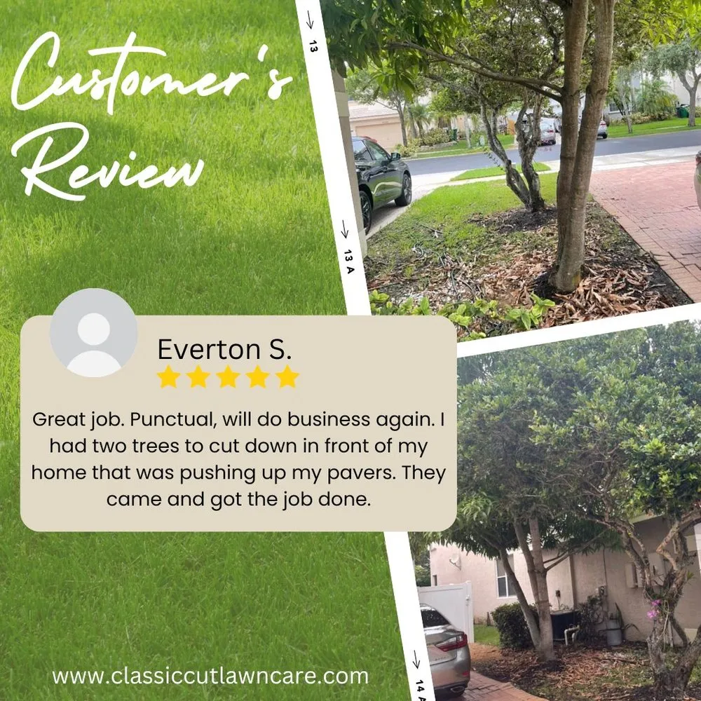 Trusted landscape installation for homes in Deerfield Beach, FL by Classic Cut Lawn Care Services