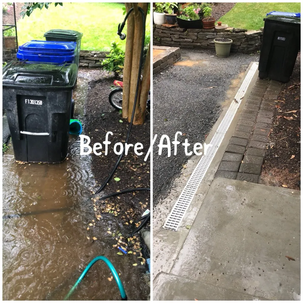 Affordable landscape installation for beautiful yards in Sterling, VA by Classic Drainage