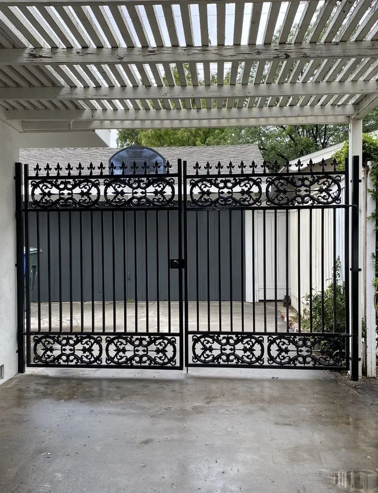 Custom landscape installation in Perris, CA by Classic Iron Works