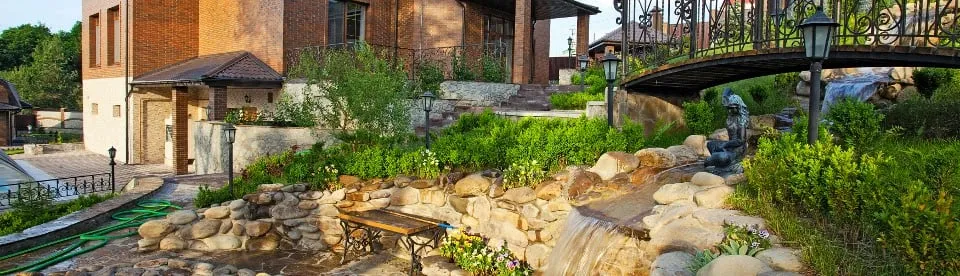 Local garden landscaping for residential properties in Orem, UT by Classic Jack Landscaping
