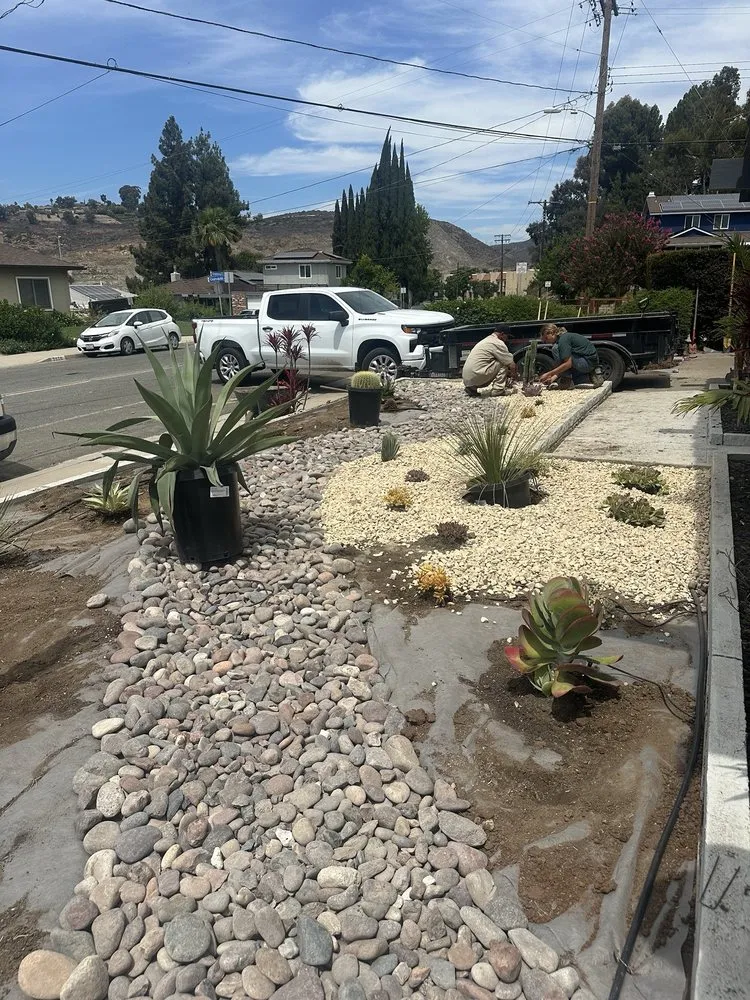 Custom garden landscaping near you in El Cajon, CA by Classic Landscape & Horticulture