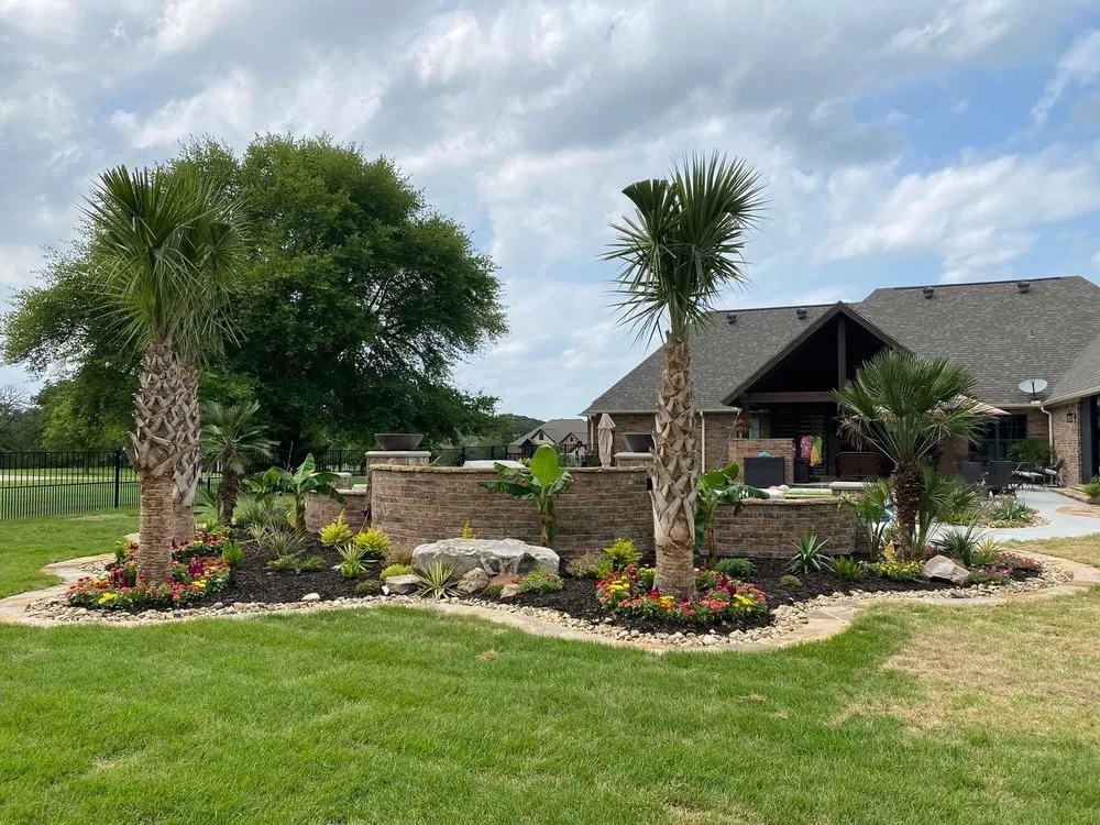 Custom landscaping services for beautiful yards in Sulphur Springs, TX by Classic Lawn & Landscape