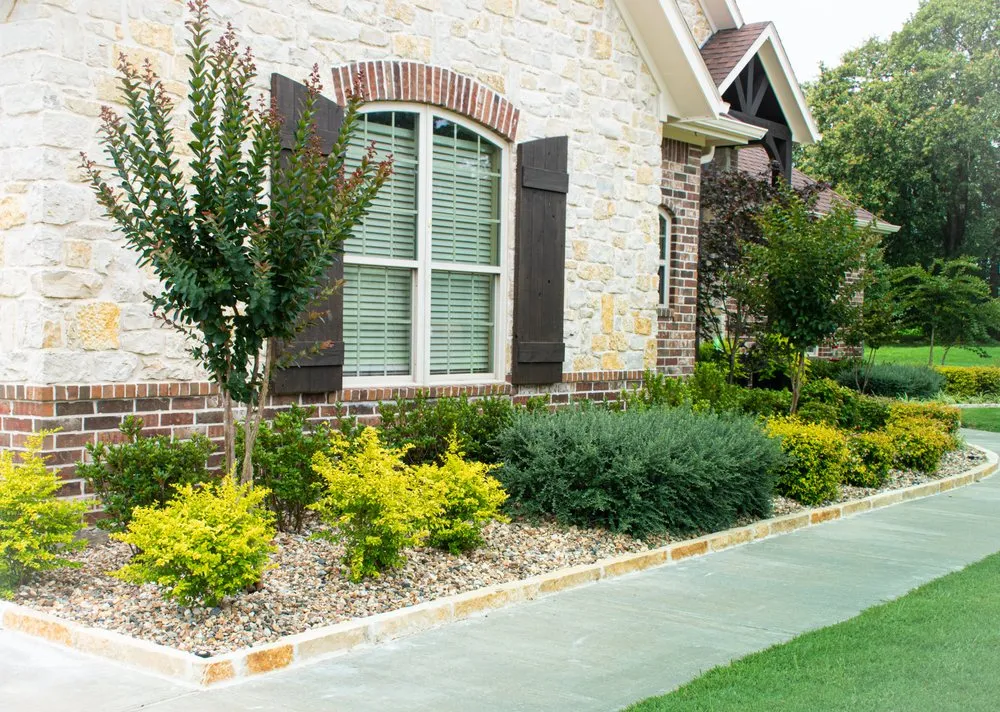 Custom landscape installation for beautiful yards in Sulphur Springs, TX by Classic Lawn & Landscape