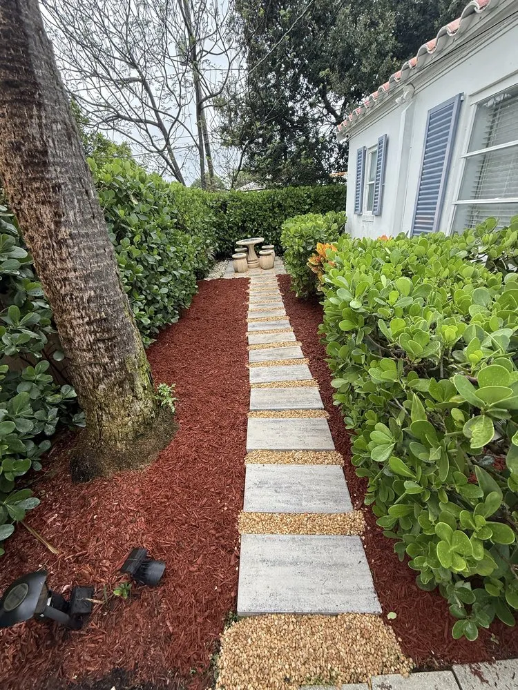 Reliable landscape installation in Lake Worth Beach, FL by Classy Cuts Lawn Maintenance